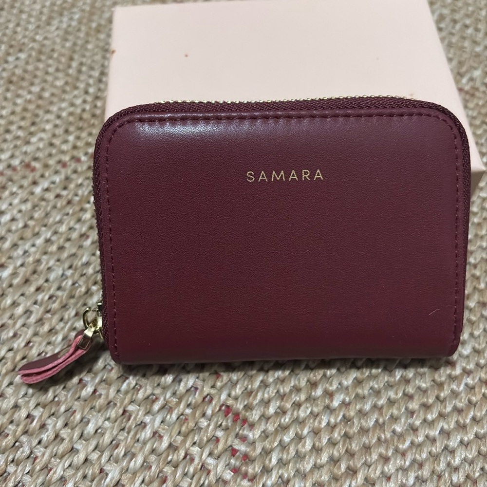 Samara vegan leather wallet